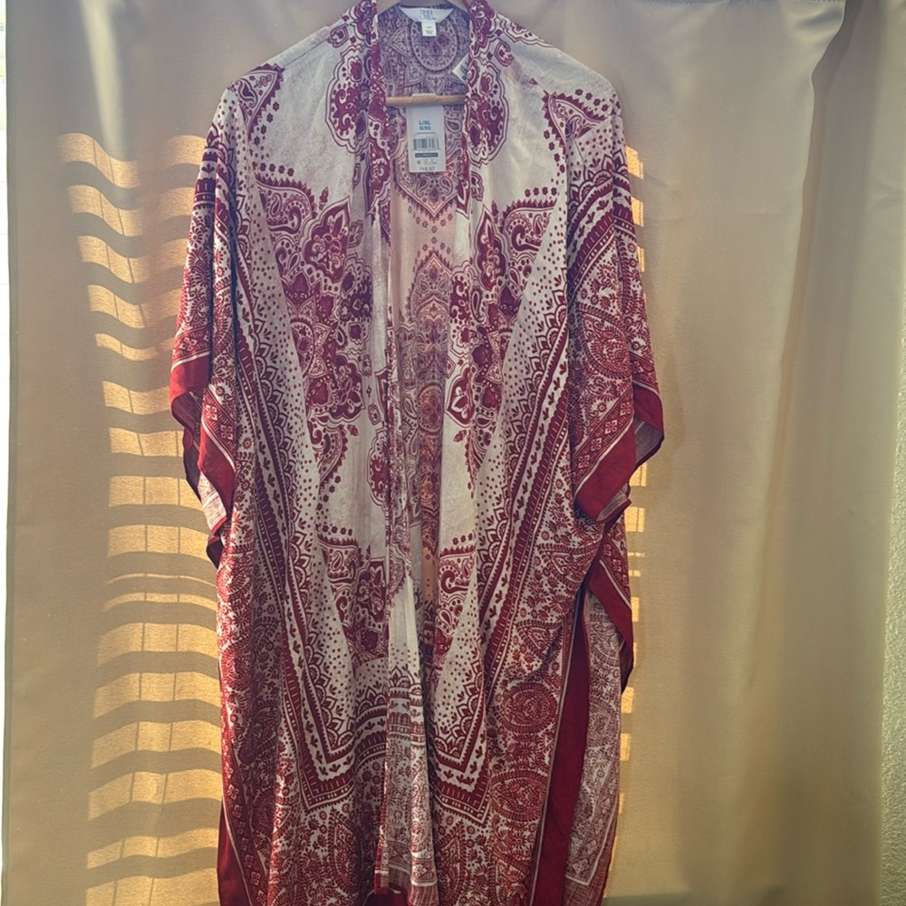 Red boho cover